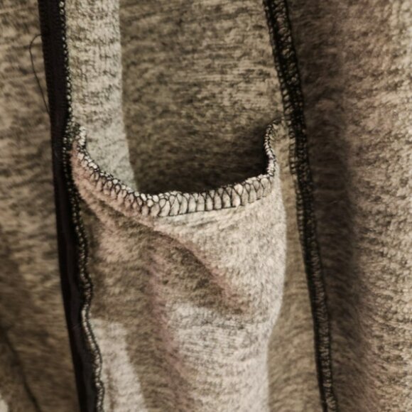 Calvin Klein Marble (Black/Grey/White) Full Zip Performance Fleece Hooded Jacket - Picture 11 of 12